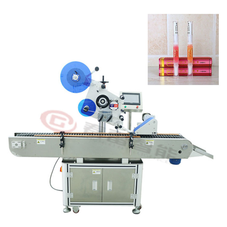 Αυτόματο lip gloss labeling machine